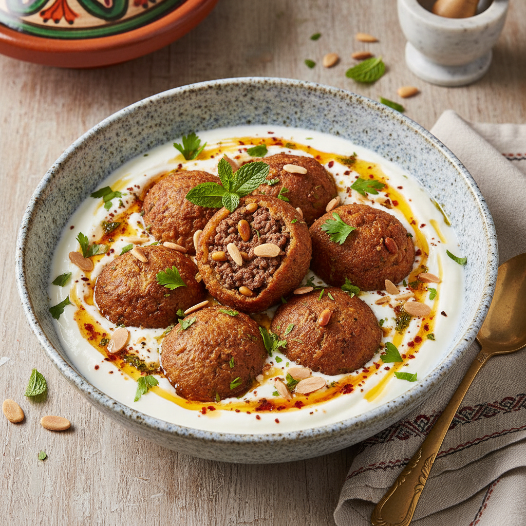 Beef Kibbeh Laban Bowl