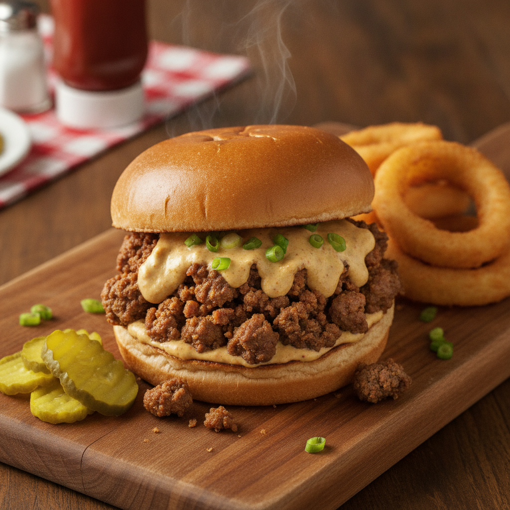 Iowa Loose Meat Sandwich