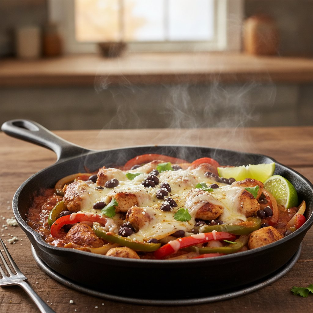 Sizzling Chicken Skillet (High-Protein)