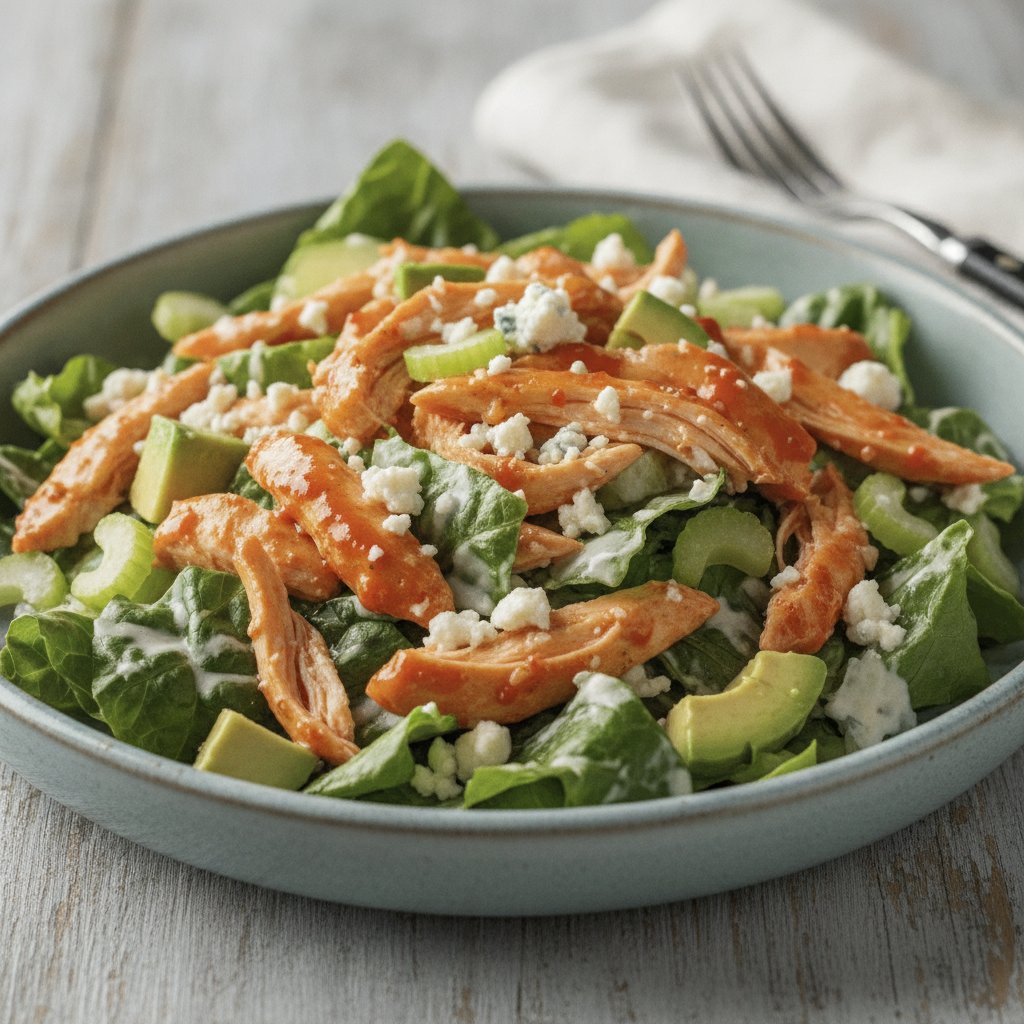 Buffalo Chicken Salad (Keto)
