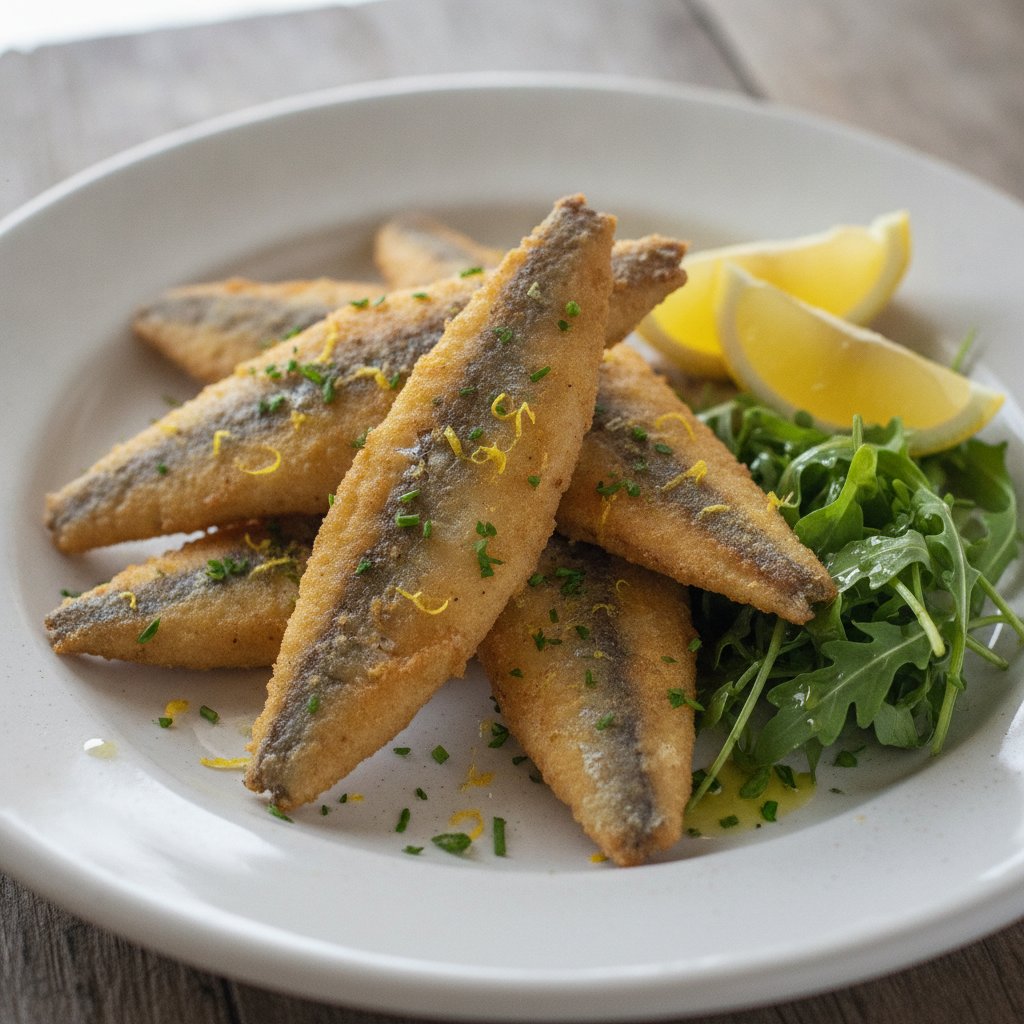 Crispy Fried Sardines (Low-Calorie)