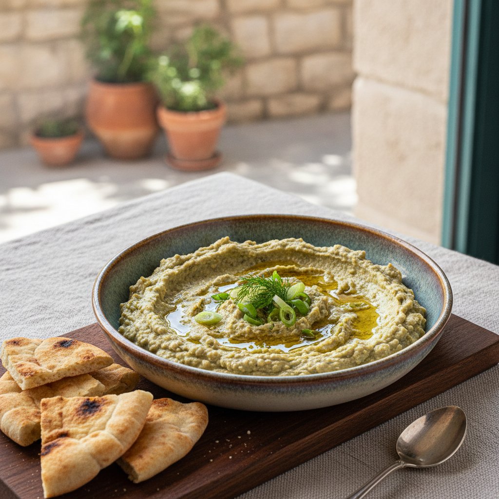 Mashed Fava Bean Dip