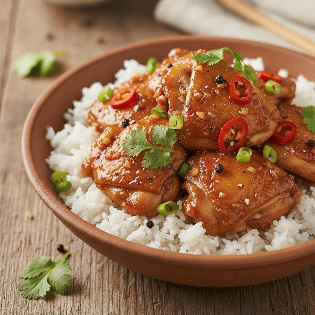 Caramelized Chicken With Fish Sauce