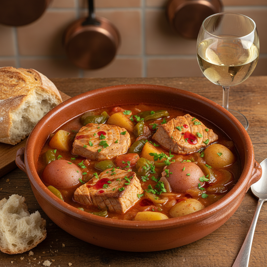 Basque Tuna and Potato Stew