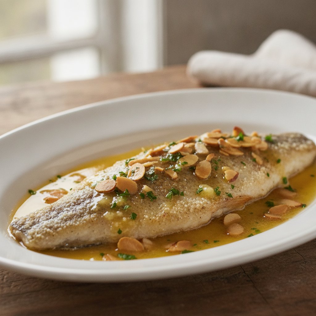 French Roast Trout with Almonds