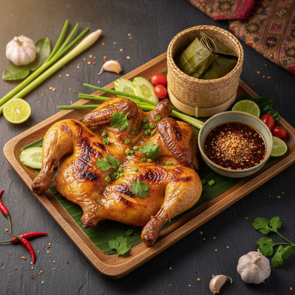 Charred Thai Grilled Chicken — Gai Yang