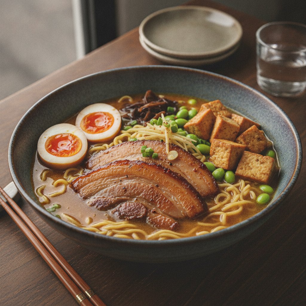 Pork Belly Ramen Bowl (High-Protein)