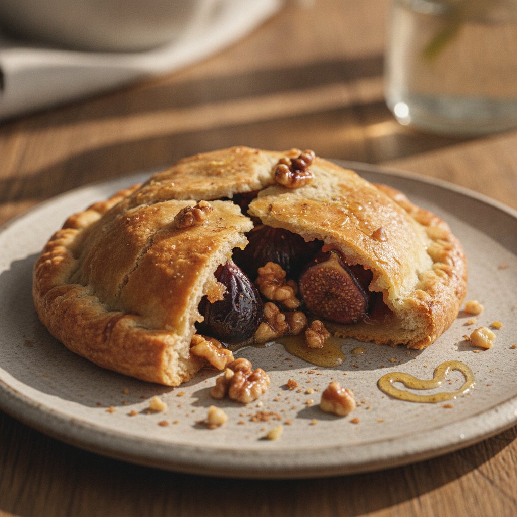 Walnut Fig Pie