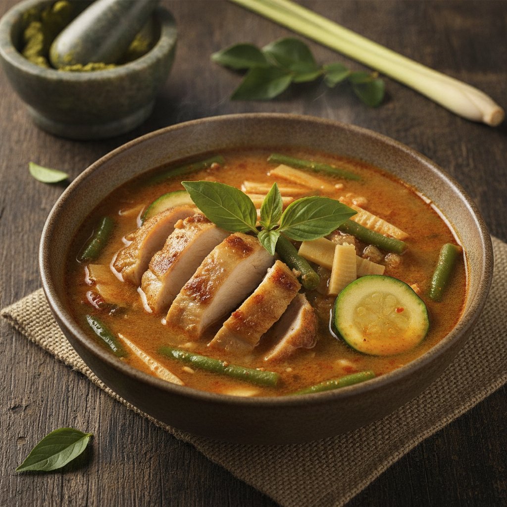 Jungle Curry Soup With Chicken