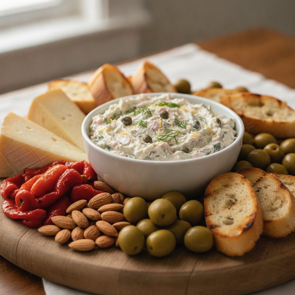 Smoked Fish Spread Board