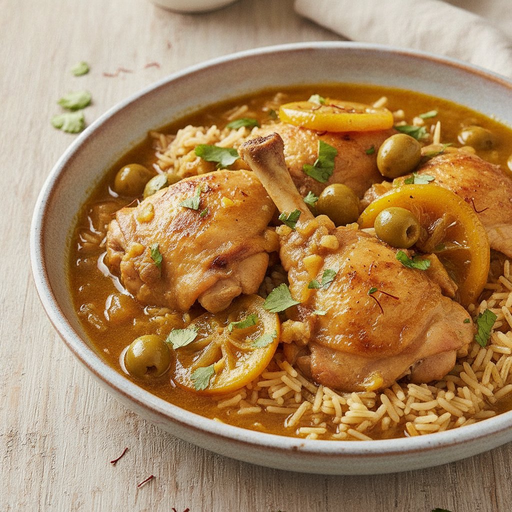 Preserved Lemon Chicken Stew (Gluten-Free)