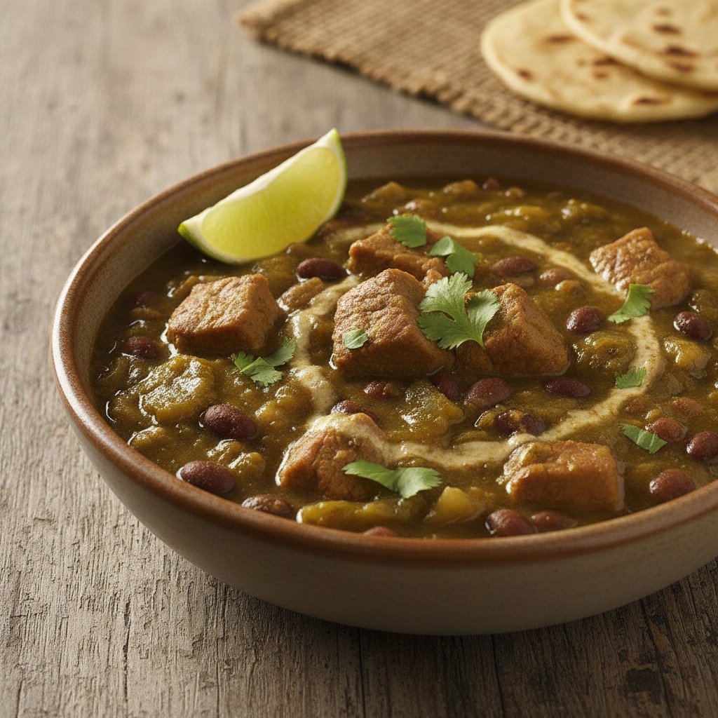 Green Chile Stew — New Mexico Pork Chile Verde (High-Protein)