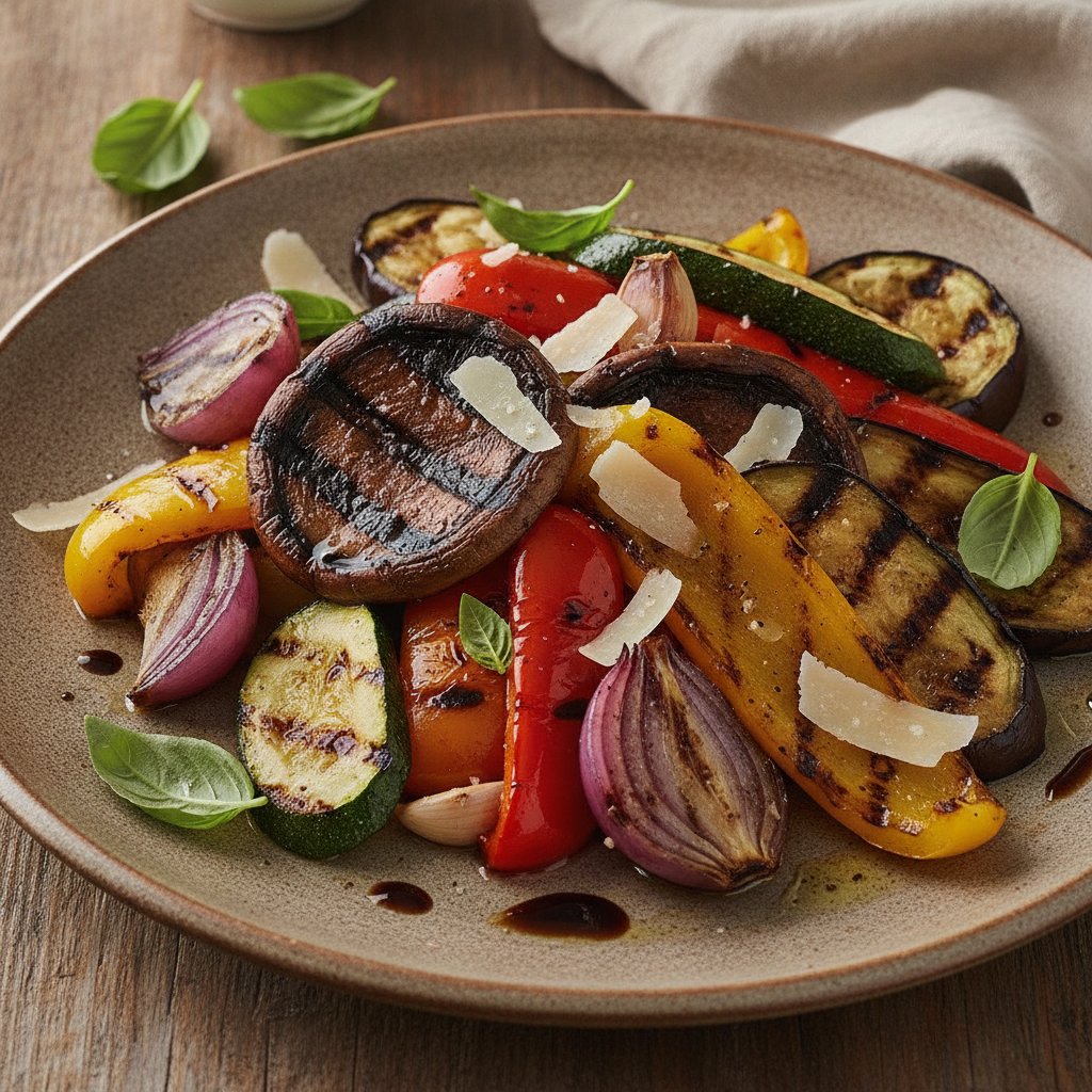 Grilled Mixed Vegetable Platter