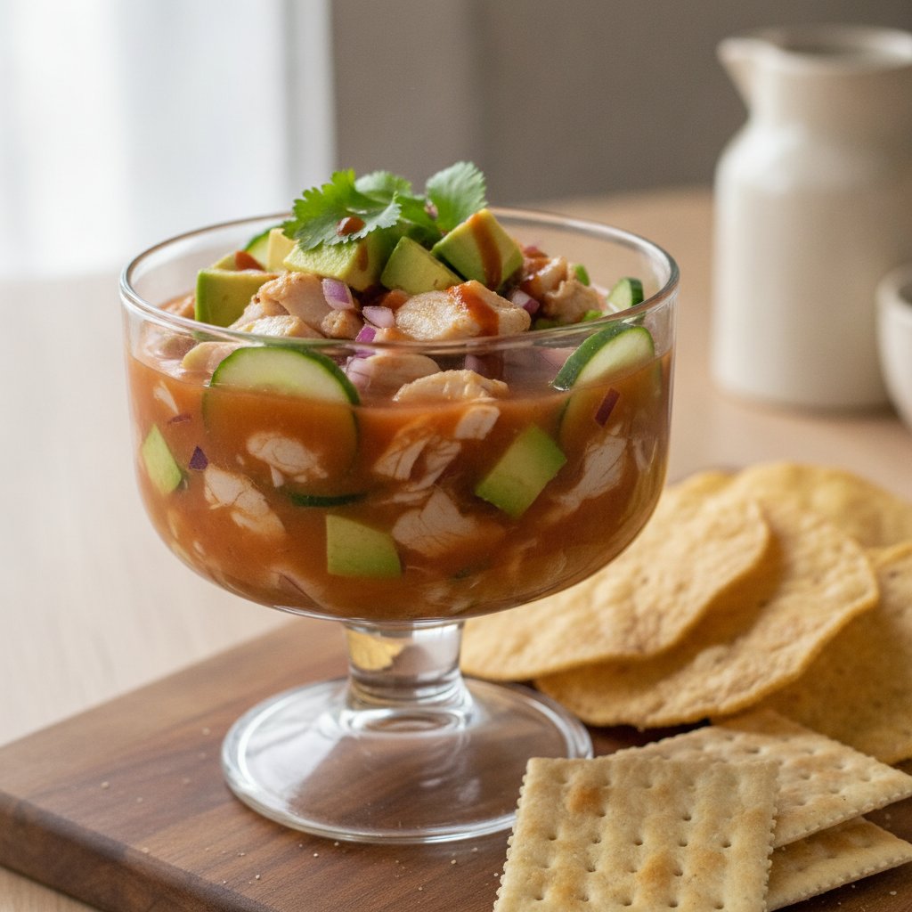 Fresh Fish Cocktail Dip
