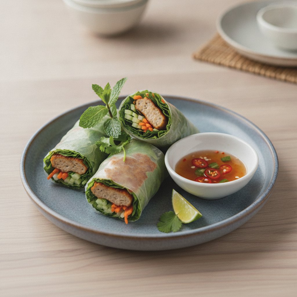 Fried Fish Cake Wraps