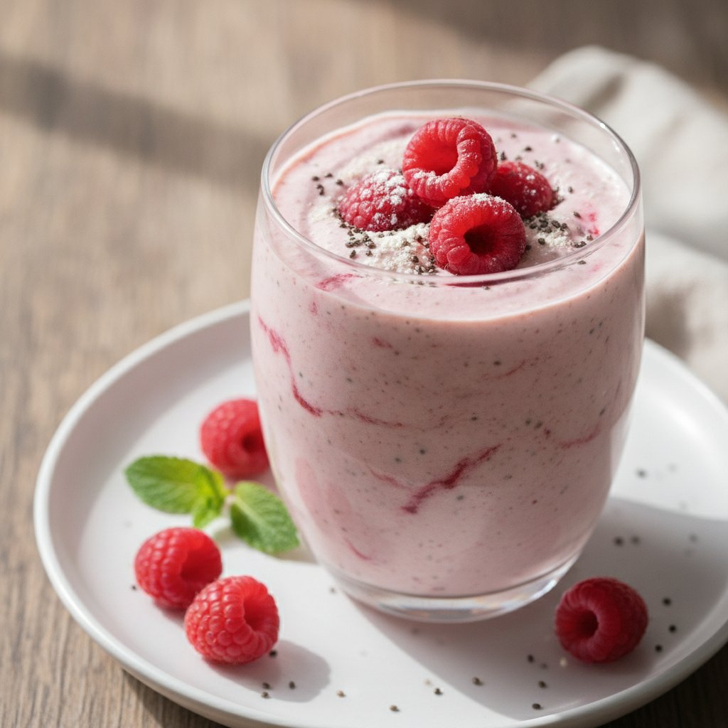 Raspberry Chia Smoothie