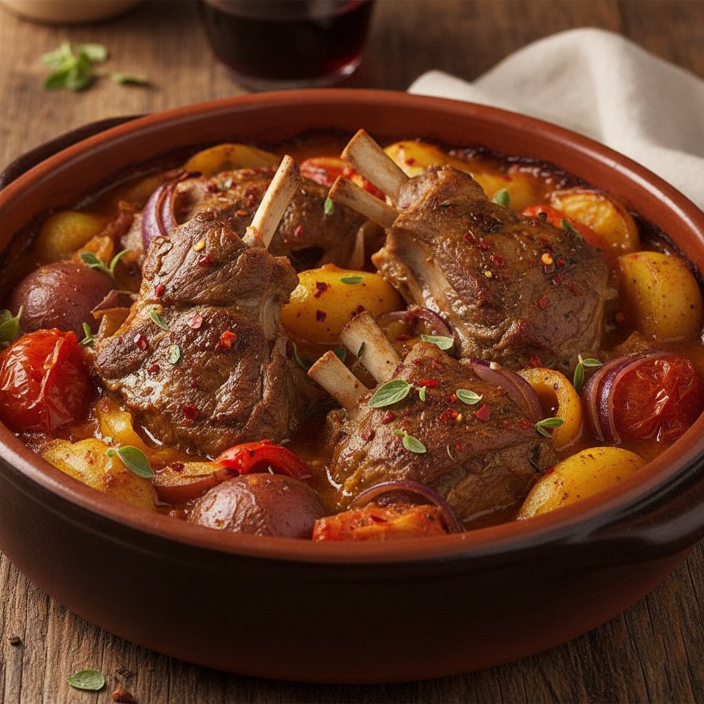 Baked Lamb and Vegetable Casserole (Gluten-Free)