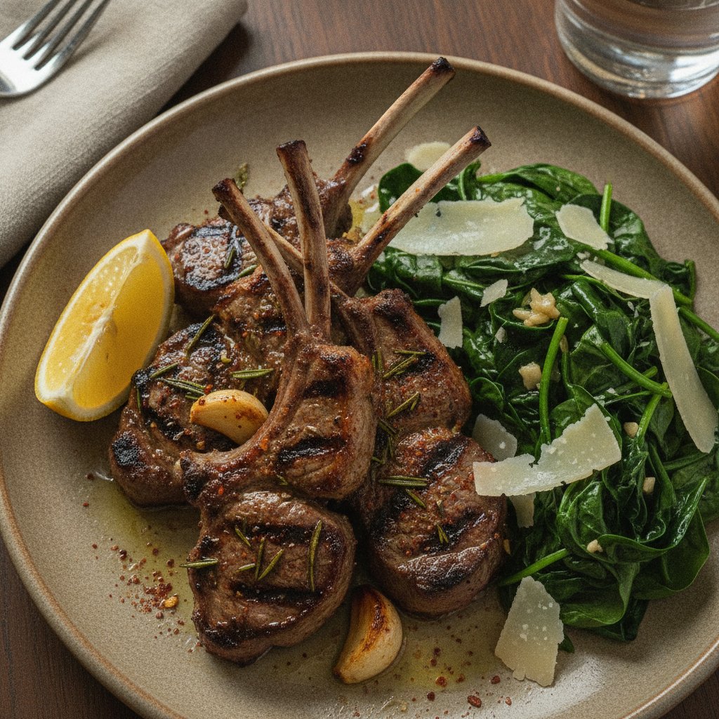 Grilled Baby Lamb Chops (Keto)