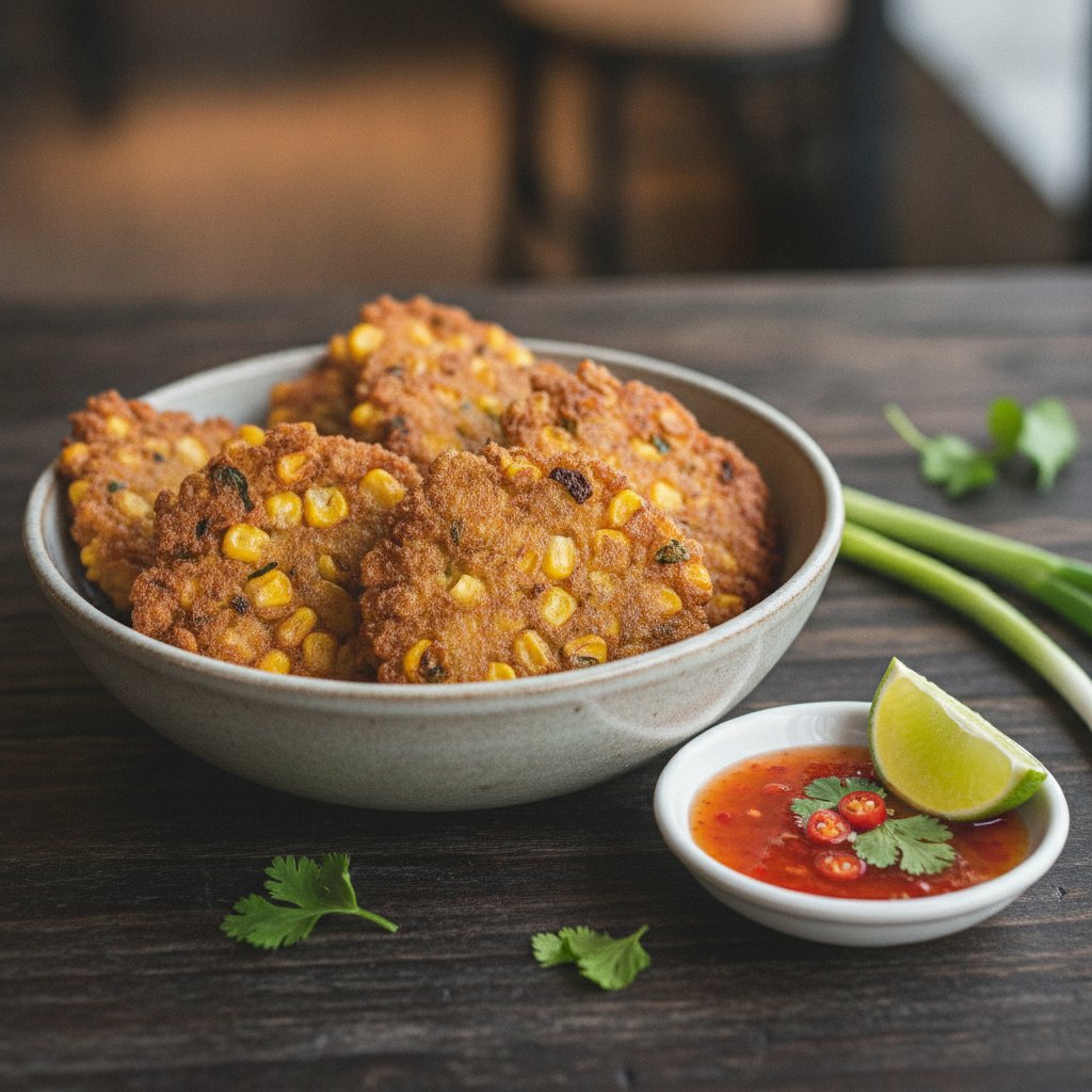 Fried Corn Cakes