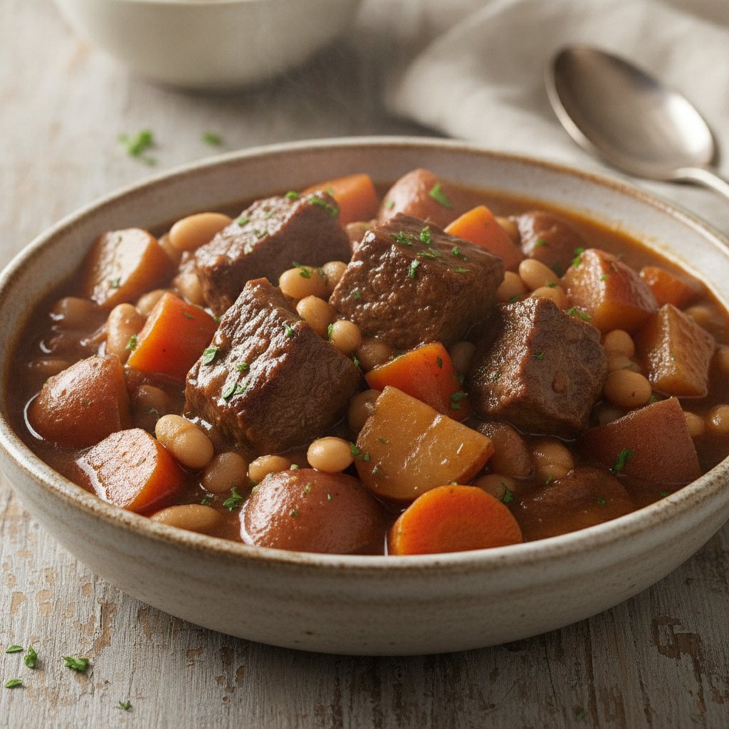 Beef Stew — Classic American Braise (High-Protein)