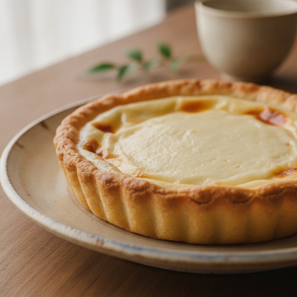 Soy Milk Custard Tart