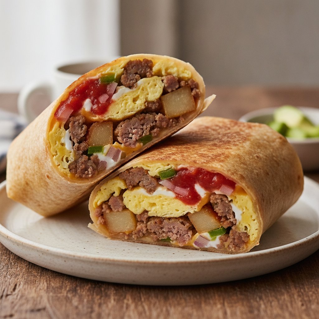 Breakfast Burrito Wrap