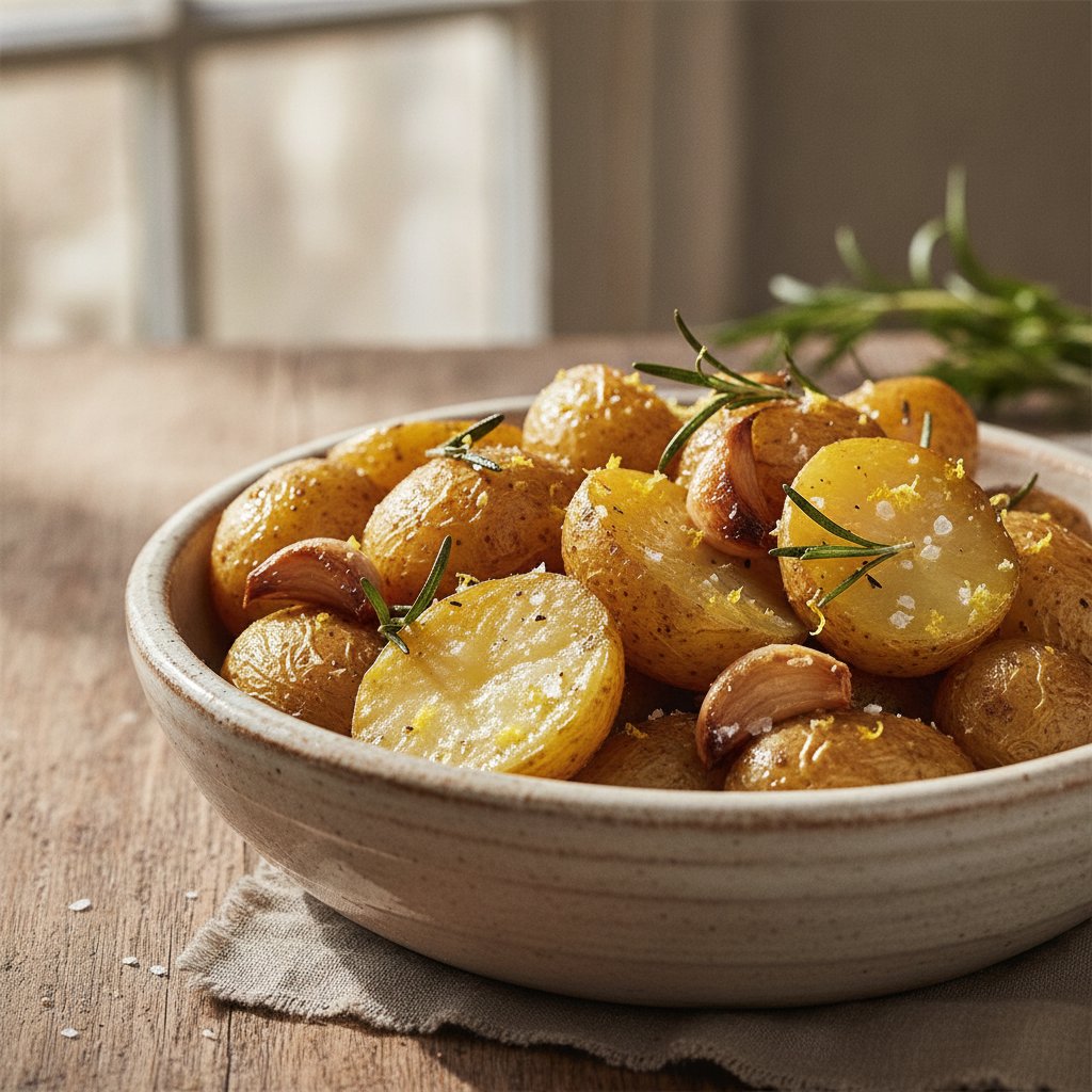 Roasted Garlic Rosemary Potatoes