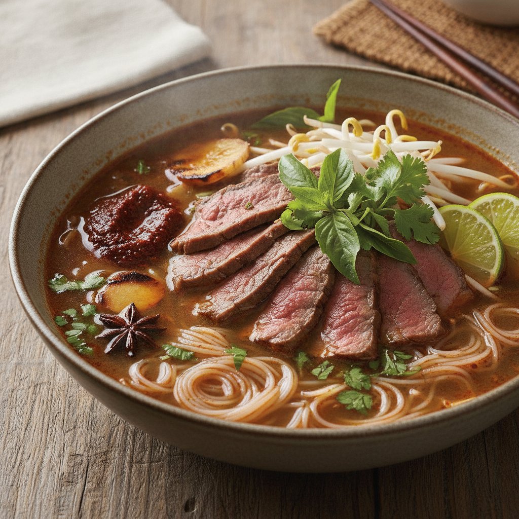 Spicy Beef Noodle Soup (Gluten-Free)