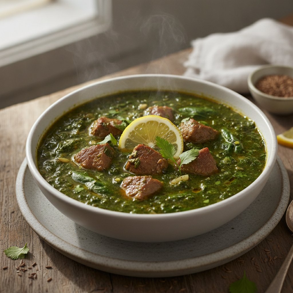 Green Herb Stew (Low-Calorie)