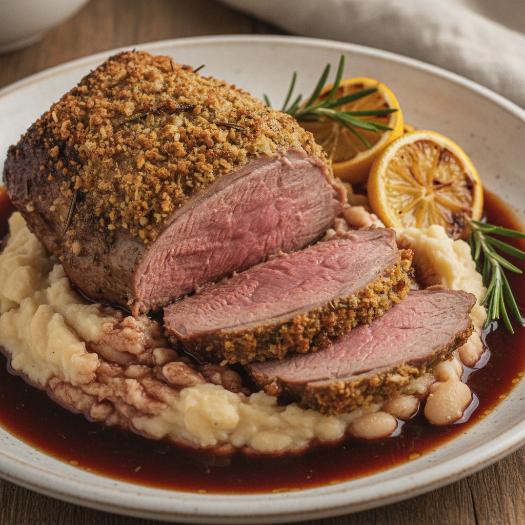 Roast Leg of Lamb with Rosemary (High-Protein)