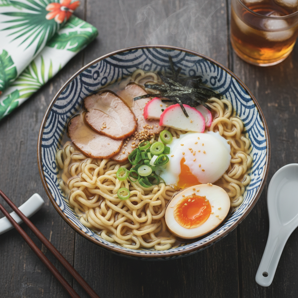 Hawaiian Saimin Noodle Bowl