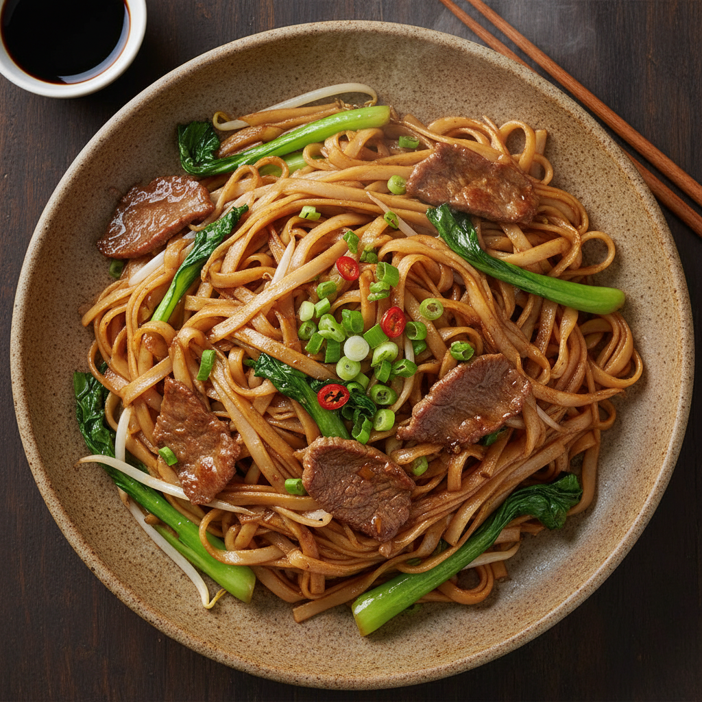 Cantonese Beef Chow Fun
