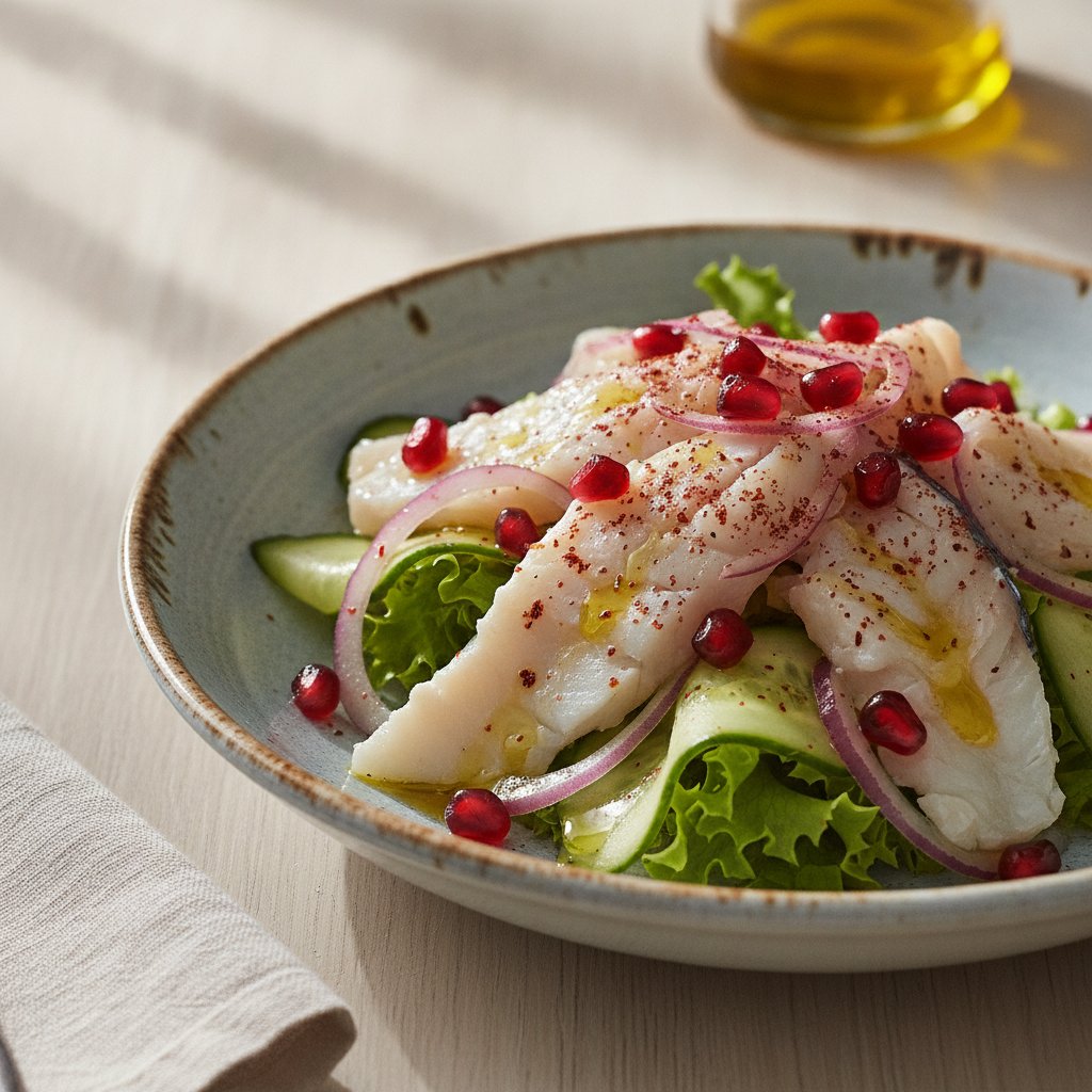 Pickled Sea Bass Salad
