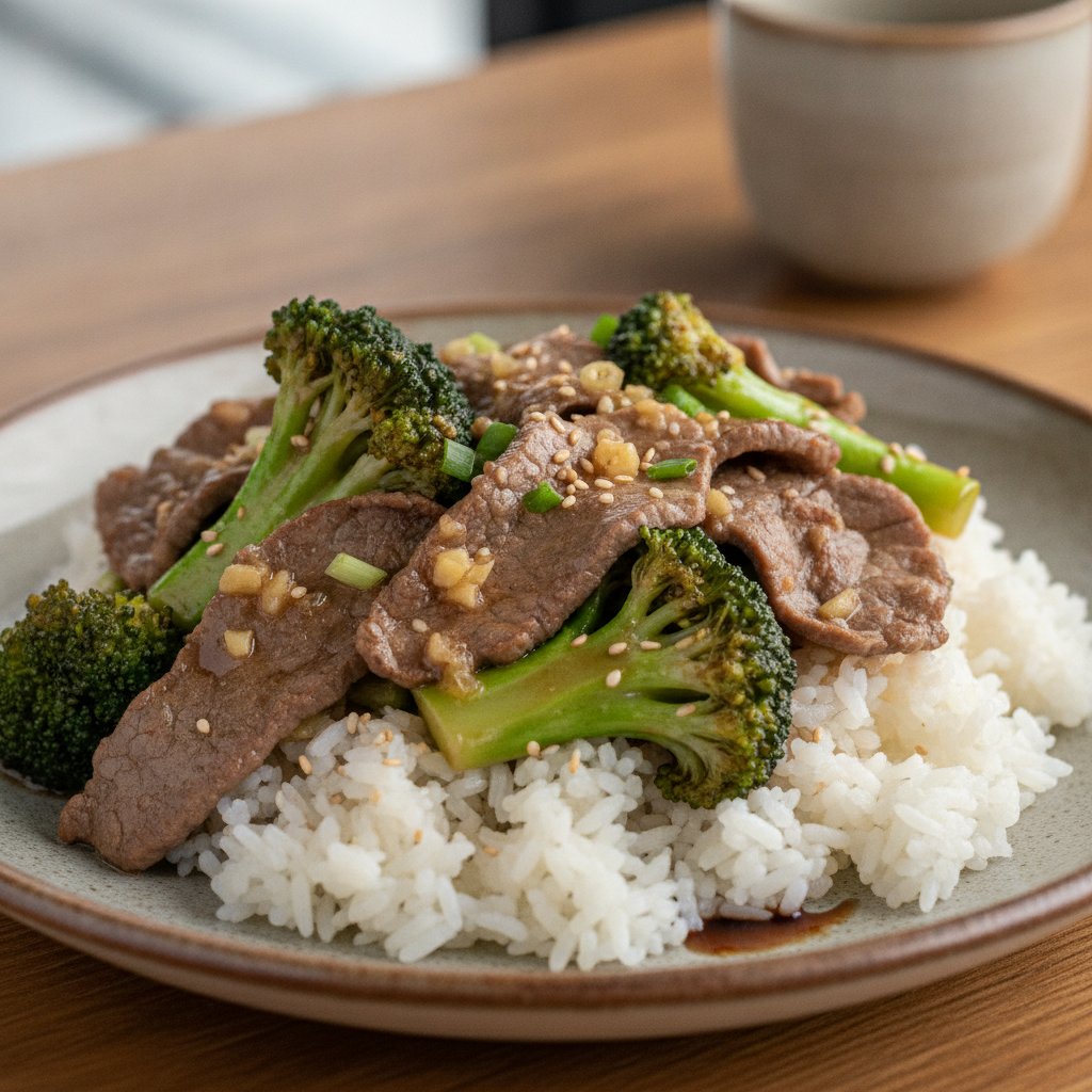 Beef With Broccoli (Low-Calorie)