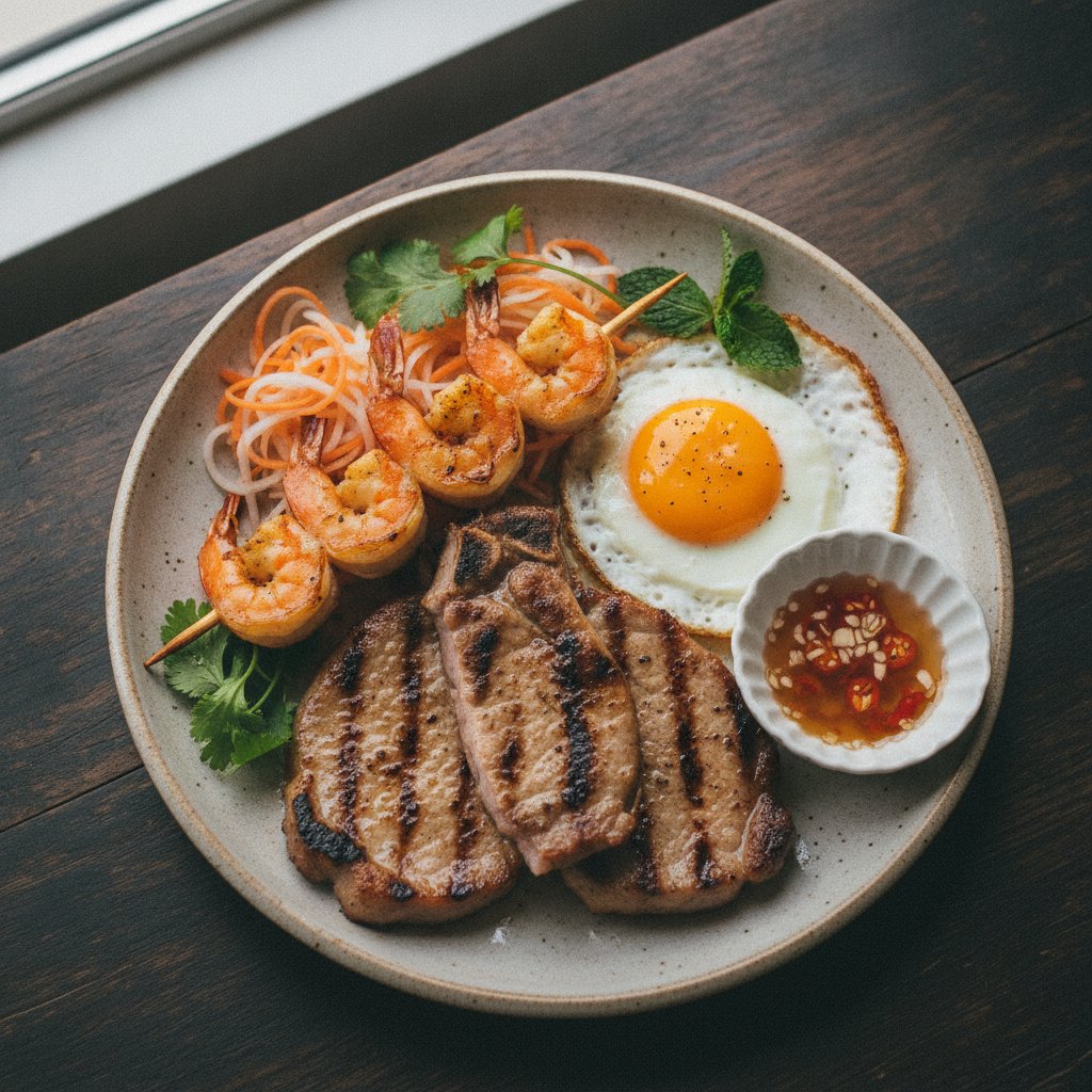 Grilled Lemongrass Pork Chops (High-Protein)