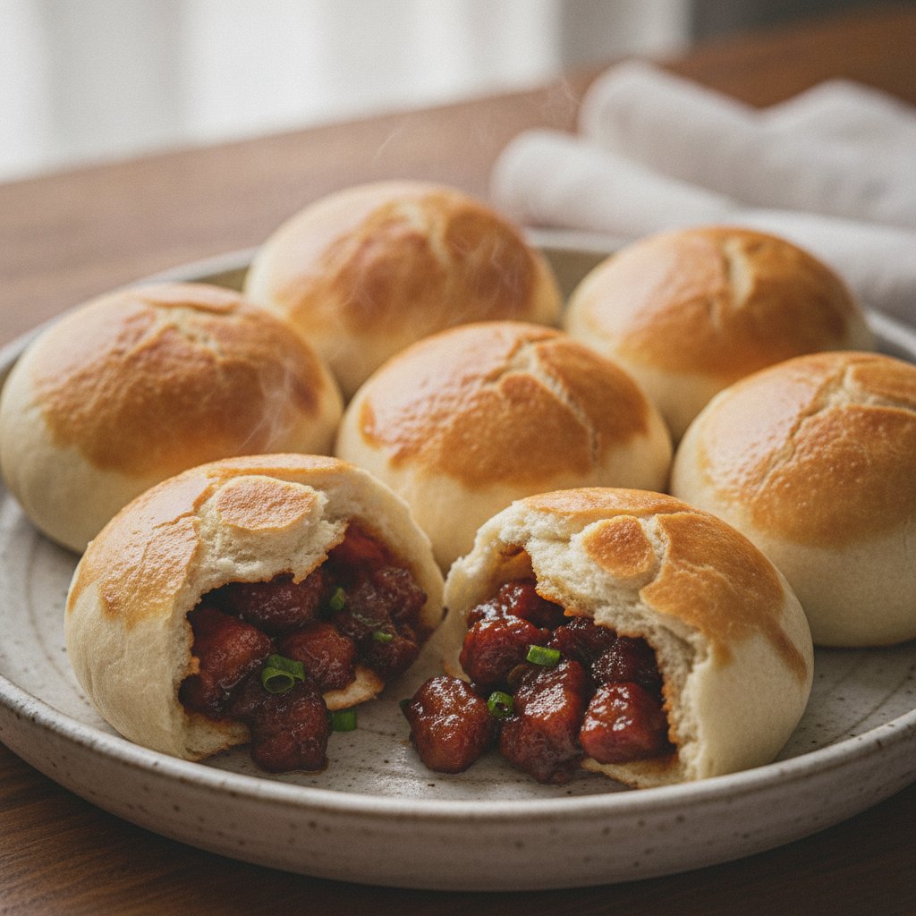 Baked Barbecue Pork Buns
