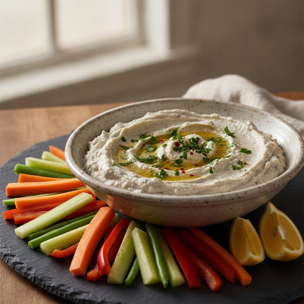 Smoky Eggplant Dip (Low-Calorie)