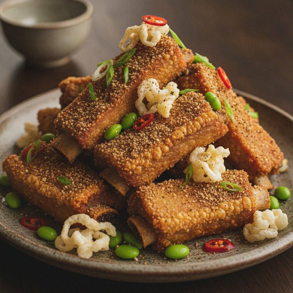 Crispy Pork Spare Ribs (High-Protein)