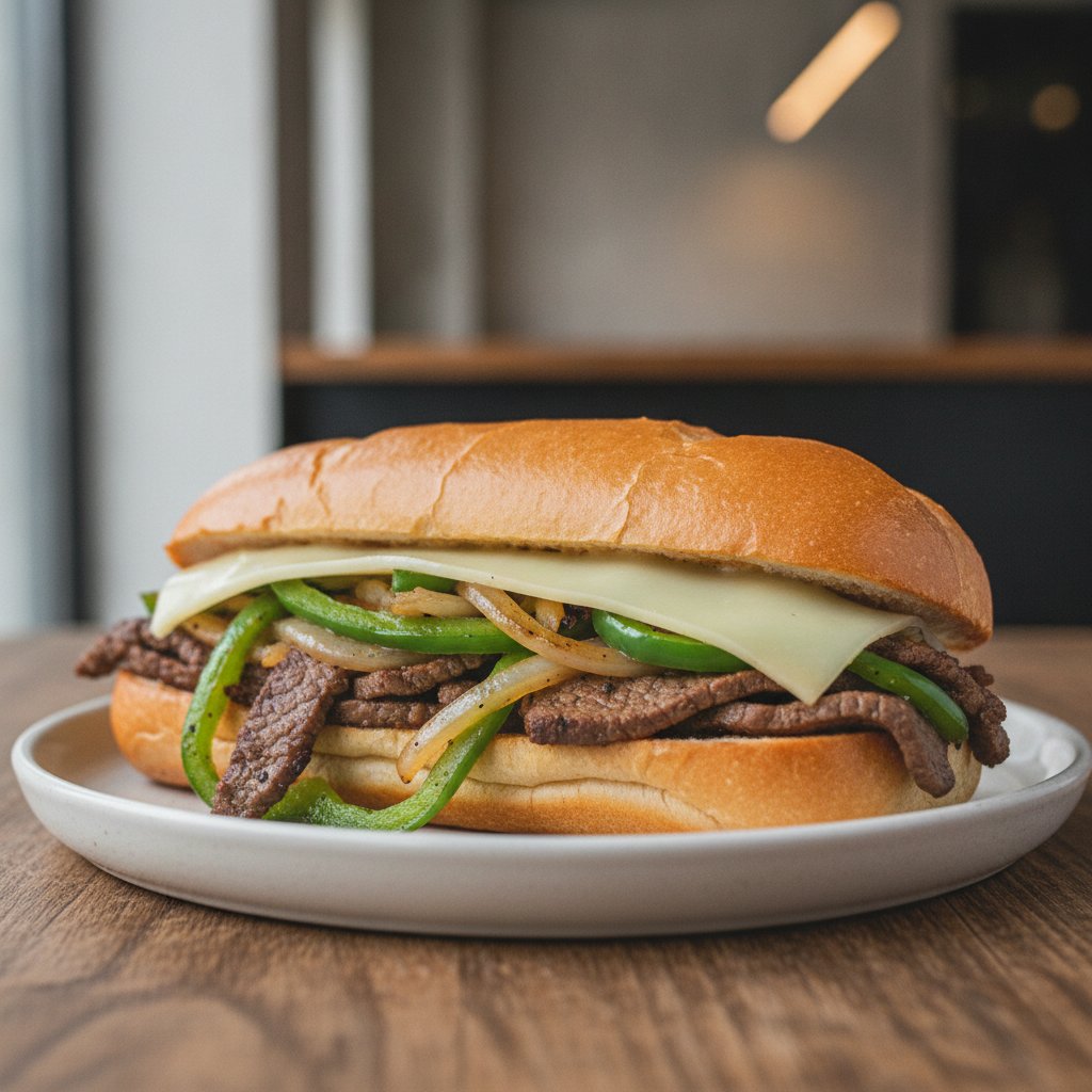 Philly Cheesesteak (Low-Calorie)
