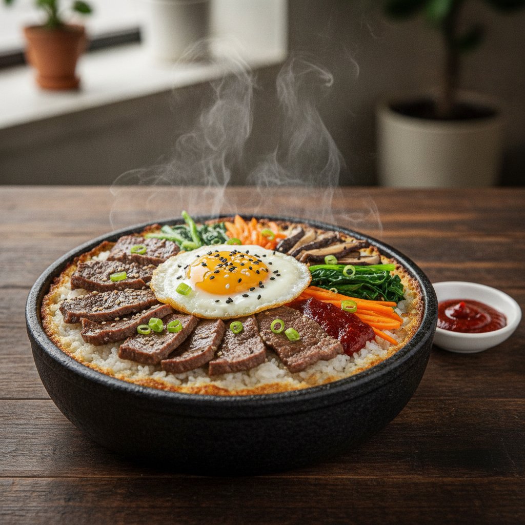 Stone Bowl Sizzling Rice