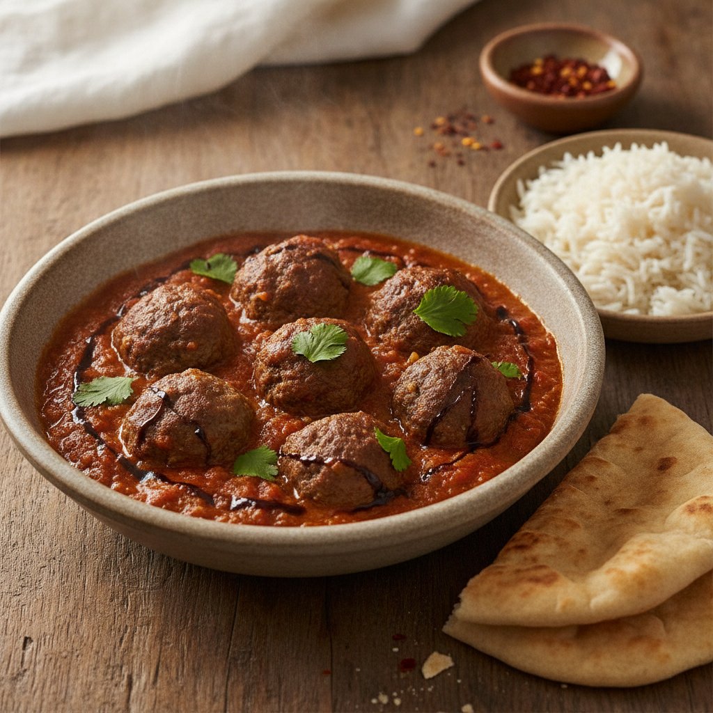 Meatball and Tomato Stew (Low-Calorie)