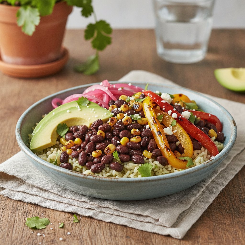 Black Bean and Vegetable Bowl