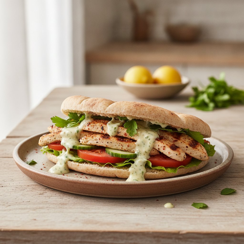 Grilled Chicken Sandwich (Low-Calorie)