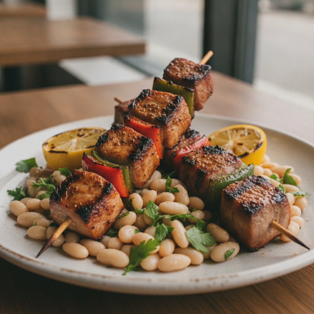Grilled Pork Skewers (High-Protein)