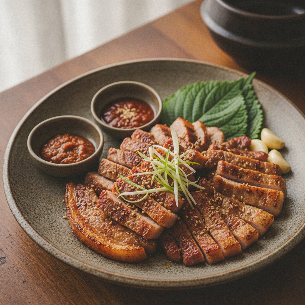 Korean BBQ Pork Neck (Moksal)
