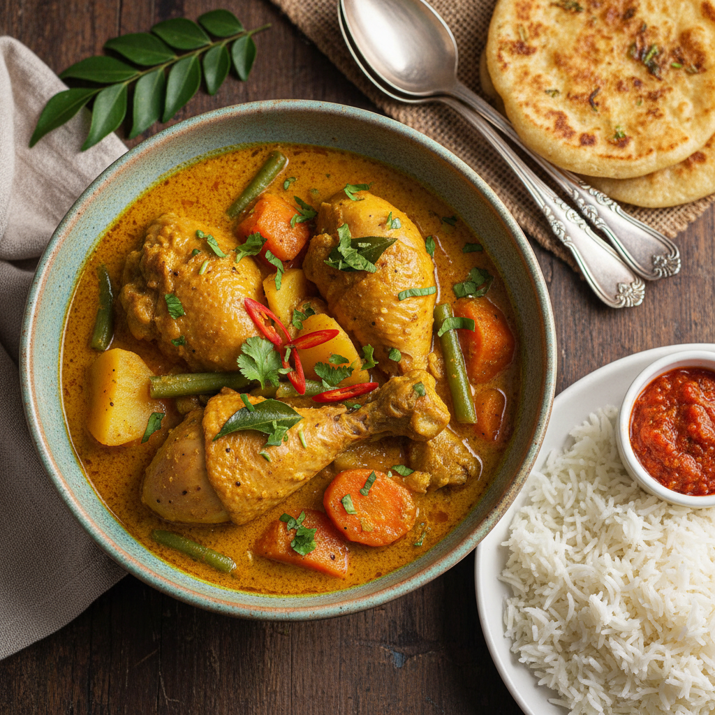 Spiced Curry Chicken Thighs