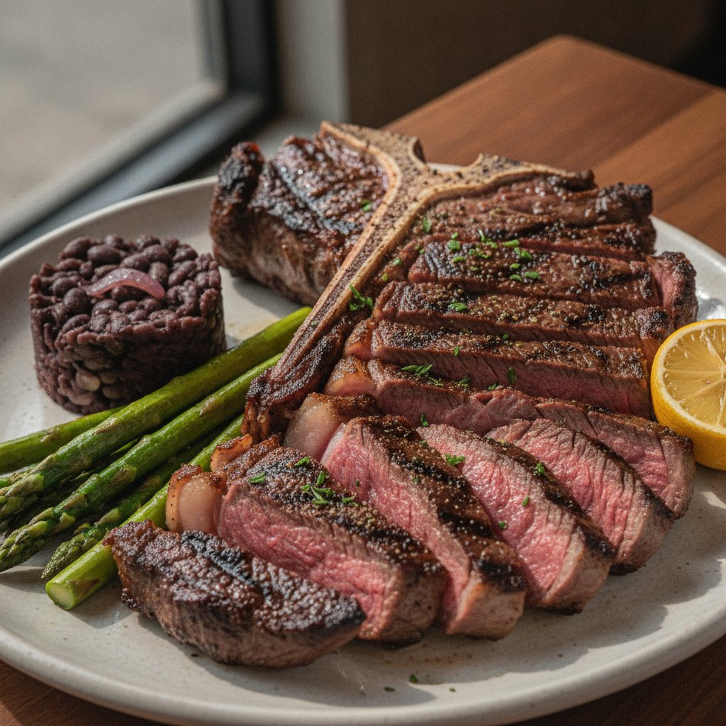 Grilled T-Bone Steak (High-Protein)