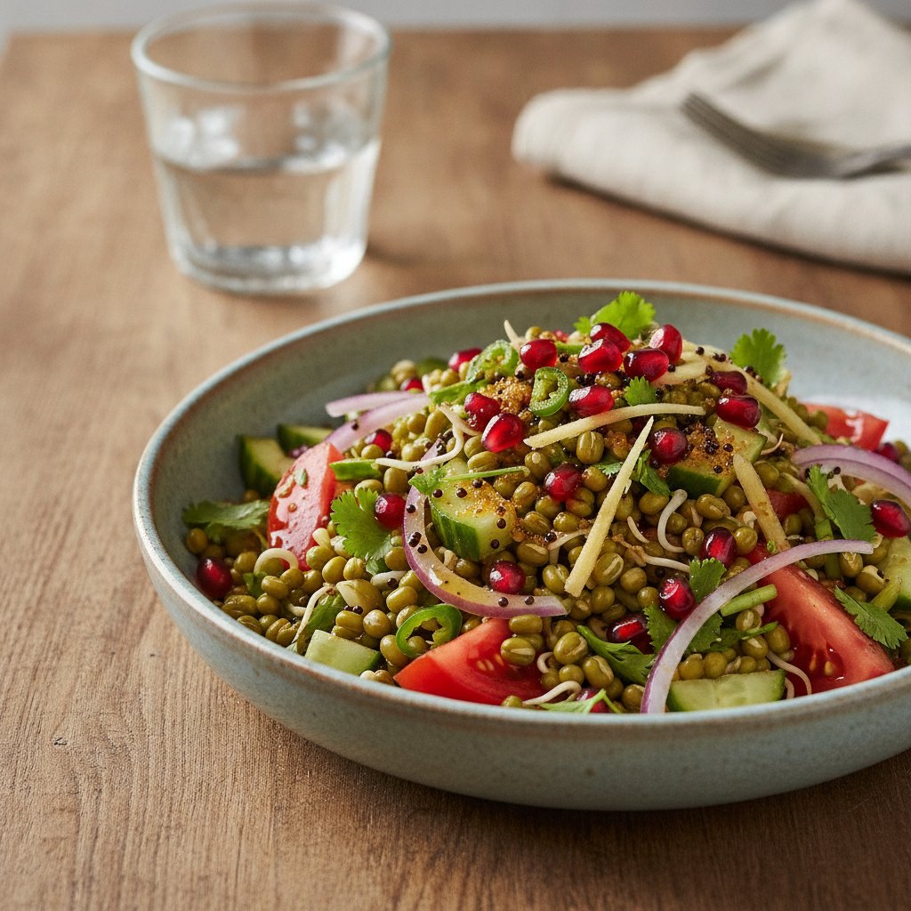 Sprouted Bean Salad