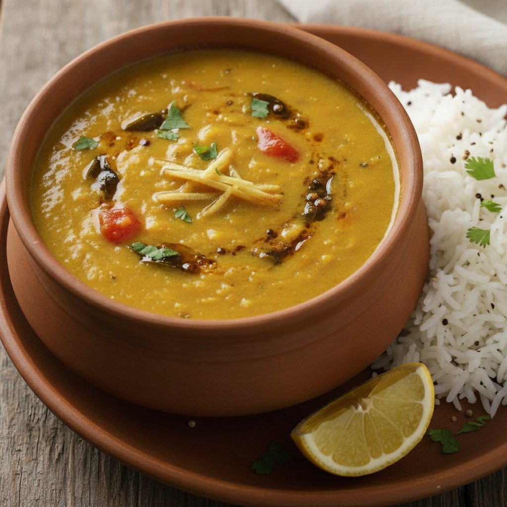 Yellow Split Lentil Soup (Low-Chol)