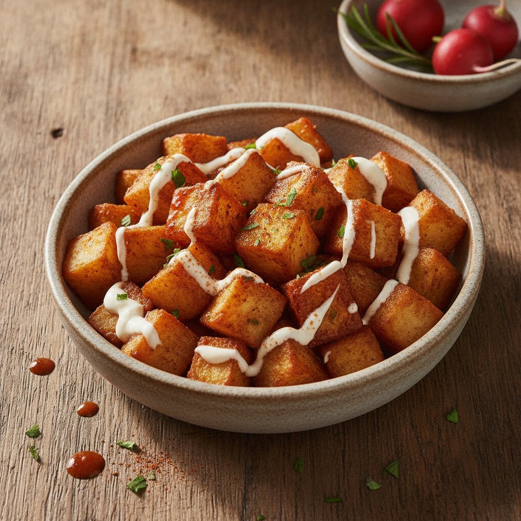Spicy Fried Potatoes (Keto)